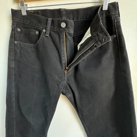 LEVI'S Black 505 Jeans - Picture 3 of 7